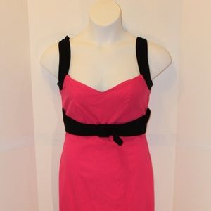 PUG Pinup Couture Pink and black wiggle dress 2x